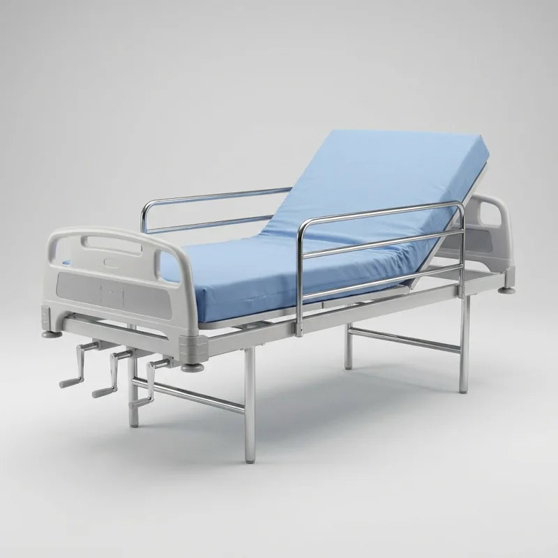 Fowler Beds - Manual Fowler and semi-Fowler ward beds with crank...
