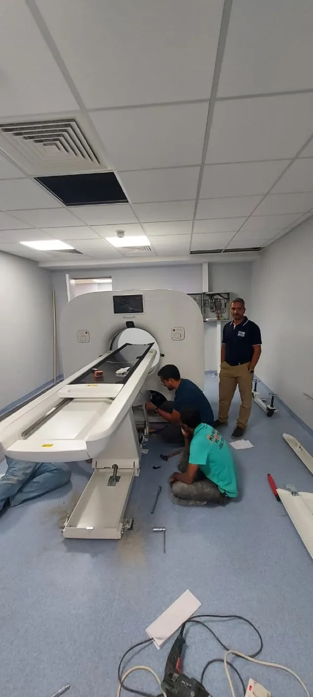CT Scanner Installation